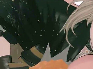 [girls' Frontline 2 Exilium] Sextans Checkmate and Mind Erase (bound T-doll & Hardcore POV 3D Hentai) (4k/60fps)