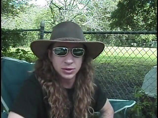 Big titted brunette gets anal and a throatfuck from a dude in cap