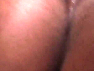 Ebony MILF Stacy secretly fucked by stepson with fat lance