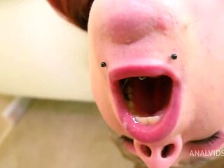 Isabella Both-Thirsty slut gets SOLID ANAL-SLOPPY DEEPTHROAT