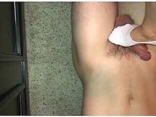 Little White Socks Trampling Cock And Balls