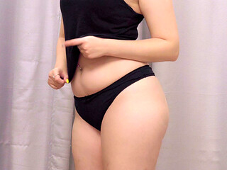Hot Slow Striptease I Undress Slowly and Very Dirty Just for You