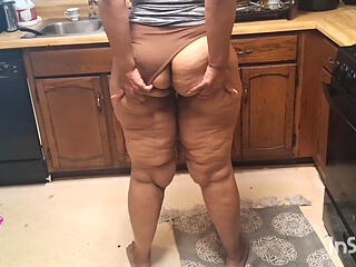 In the Kitchen Big Booty Anal Queen Phat Ass
