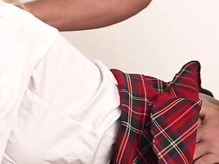 Slutty Student Got Fucked and Creampied by Italian Teacher