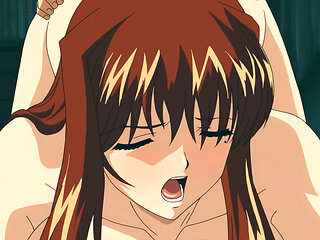 Girl with Red Hair and huge quick