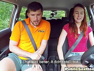 Stunning Babe Cockriding Her Teacher