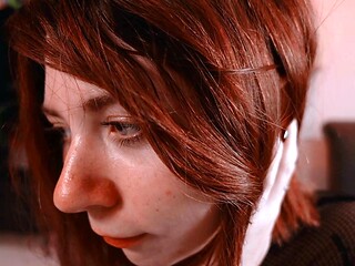 Solo mature masturbating on webcam