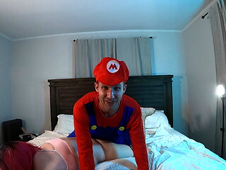 Mario Fucks Trans Woman