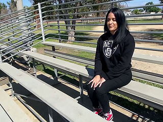 Rome Major Meets Latina Yolanda &amp_ Takes Her Home For Throat Work!