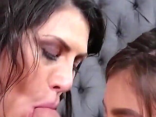 Would You Like to Join Us? Shy Little Stepdaughter Cant Stop Watching Her Stepmom Getting Pounded