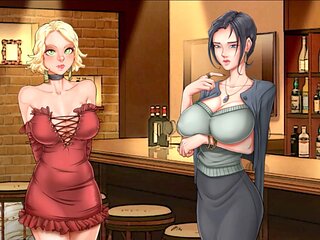 Naruto-themed hentai adventure at Waifu Academy