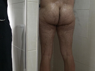 Arab Bitch Tells Him to Wash His Dirty Cock Before Fucking