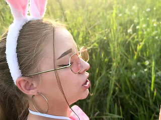 18 Year Old Russian Teen Squirts Hard in Public Solo Masturbation