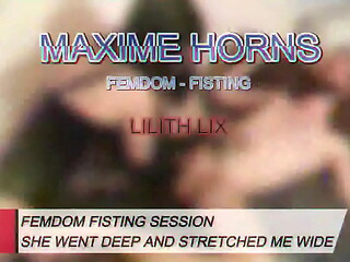 She took her time... then shoved her fist deep into my ass I moaned, stretched and gave her everything.New f ...