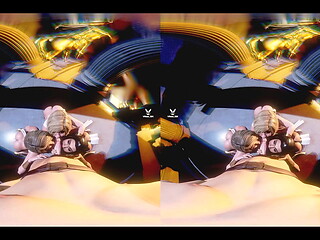 Worship Goddesses - triple blowjob in a classic temple featuring amazon version of Super Girl, Powergirl and Wonder Woman