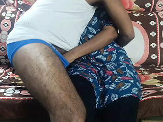 Hot Married Indian Housewife Pushpa Valli Hardcore Licking on Sofa - Cheating Wife Fucked Rough