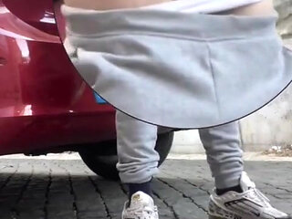 Compilation of Amateur Boys Flashing Their Cock in the Street