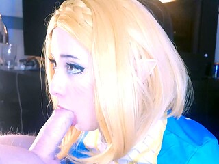 Amateur allure blonde pov blowjob