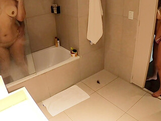 My Bestie and Her Boyfriend in the Shower