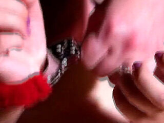 Lesbian Mistress Uses Dildo Machine on Slave Ass