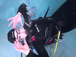 Bubble Tease: Underwater JOI in Full Scuba Gear