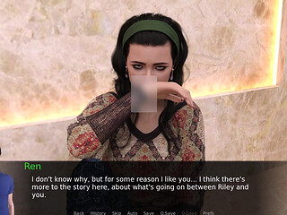 Erotica 13 - Ren and Rileys First Kiss and Competition with Heather