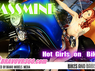 193 - Yassmine - Redhead Solo Model Sexy Striptease