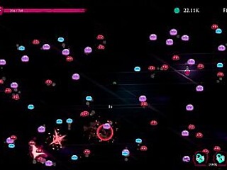 Mature witch dominates in hentai game