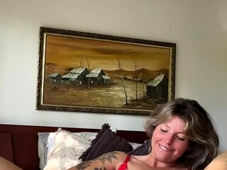 Girls Out West Amateur double toy masturbation