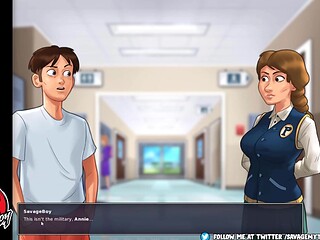 Mom enjoys POV sex with her son in anime Summertime Saga Dewitt's Route