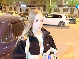 Russian Beauty Gave Herself For An Energy Drink