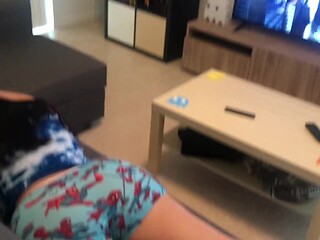 Sis-in-law's big booty gets her a hardcore fucking