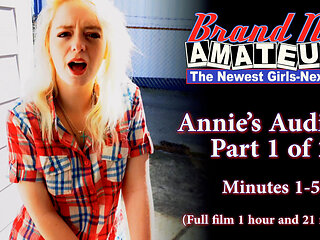 Big Titted Blonde Coed Annie Archer Stuffs Her Pussy With A Sex Toy!