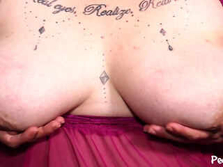 Antoinette Blue Jiggling Her Fat Tits
