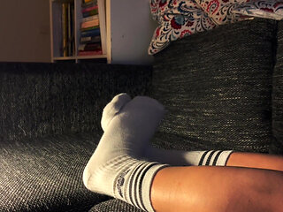 Take My White Socks off and Enjoy My Feets