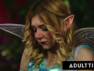 ADULT TIME - Lost Ameena Green Covered In Cum By Mischievous FUTA Fairies Kyaa Chimera &amp_ Demi Hawks