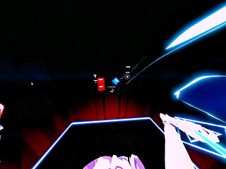 I play beat saber.