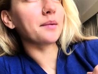 fucktoy blonde Lily Ivy dildo Sensational