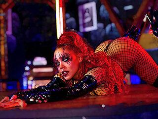 Sexy Succubus Pole Dance