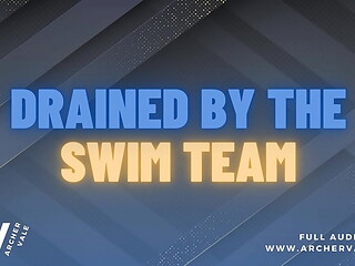 Swim Team'_s Fag Breeding Gangbang [M4M Audio Story]