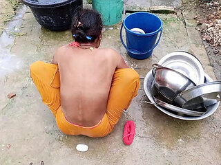 Antiy Teaches Desi Bhabhi Big Ass Blowjob - Hardcore Village Sex with Treblsex & Kusbu