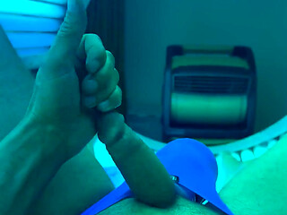 Tanning gets me so hot and horny for cock