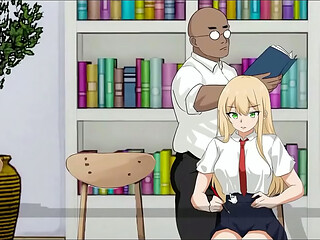 hentai game Ntr lesson . College teacher in erotic acts new video