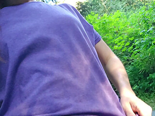 Nerdy Faery Pees Indoors and Outdoors