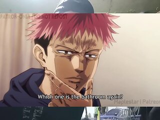 Jujutsu kaisen, android 18 hentai, goku sex bulma