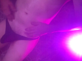 Oiled up and on the Floor, Jerking off but Wanting More!