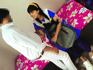 Beautiful Indian School Girl Anal Fucked In Uniform