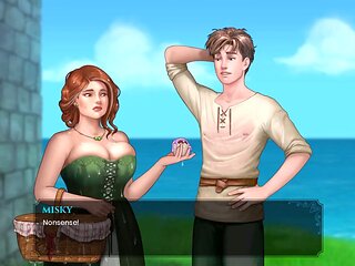 Cartoon fantasy and hentai action with some serious boob action