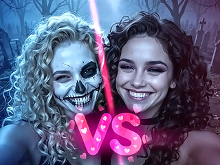 Haloween Trick or Treat: zombie gangbang - AI Interactive Video