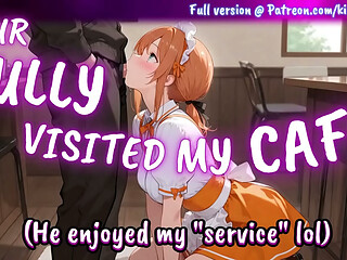 Cheating Girlfriend AUDIO Roleplay - Your bully visited me at my cafe